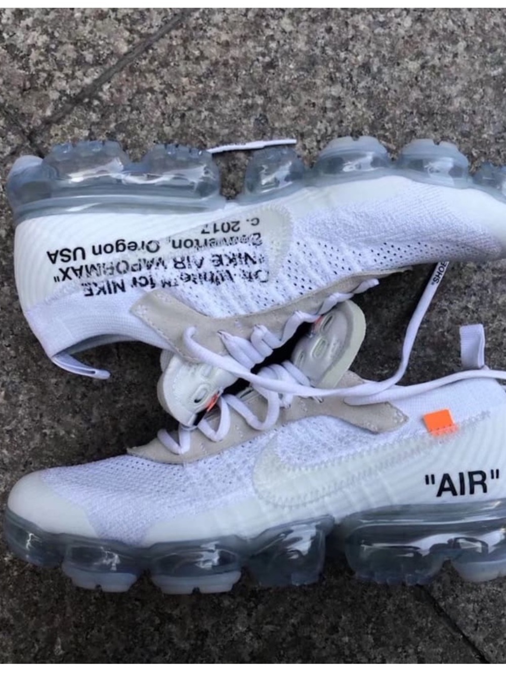 Virgil Abloh x Nike Air Vapormax 'White size 9